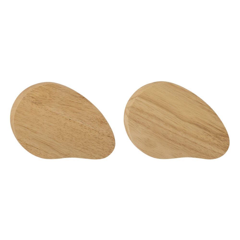 Gong Cutting Board, Nature, Rubberwood