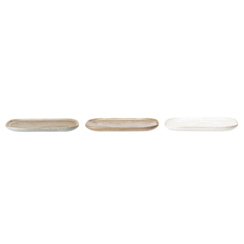 Addison Plate, Grey, Stoneware - Image 3
