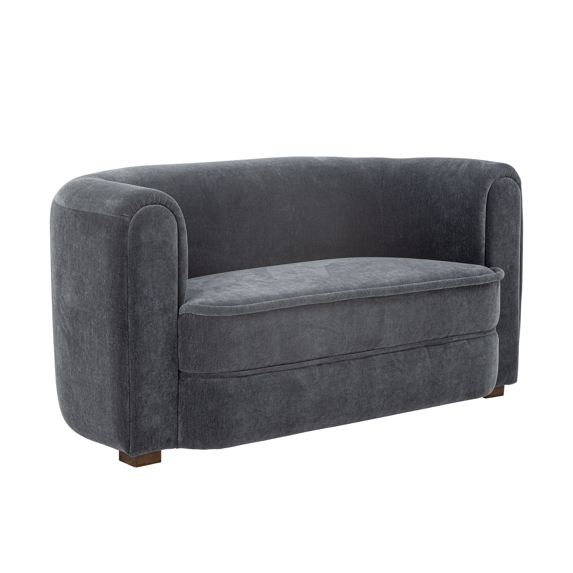 Malala Sofa, Blue, Recycled Polyester - Image 4