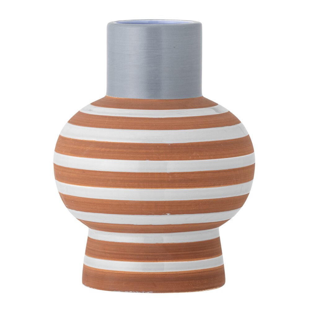 Lindir Vase, Blue, Stoneware