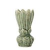 Cyrill Vase, Green, Stoneware