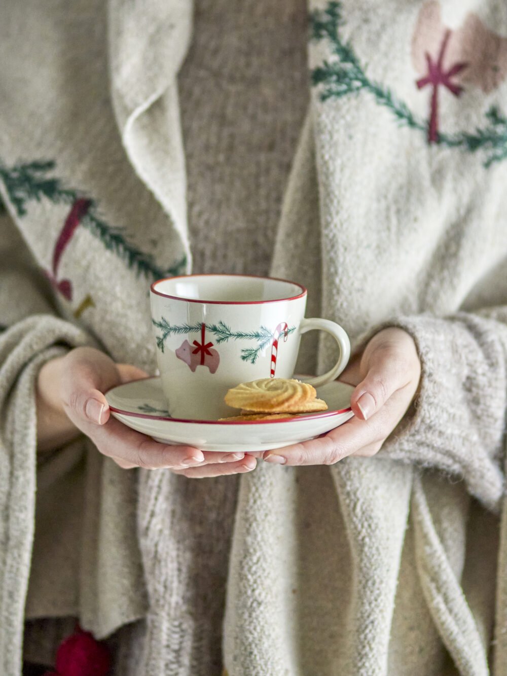 Yule Mug, Nature, Stoneware - Image 2