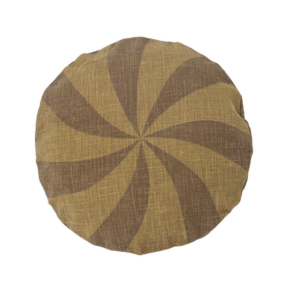Alloa Cushion, Yellow, Cotton
