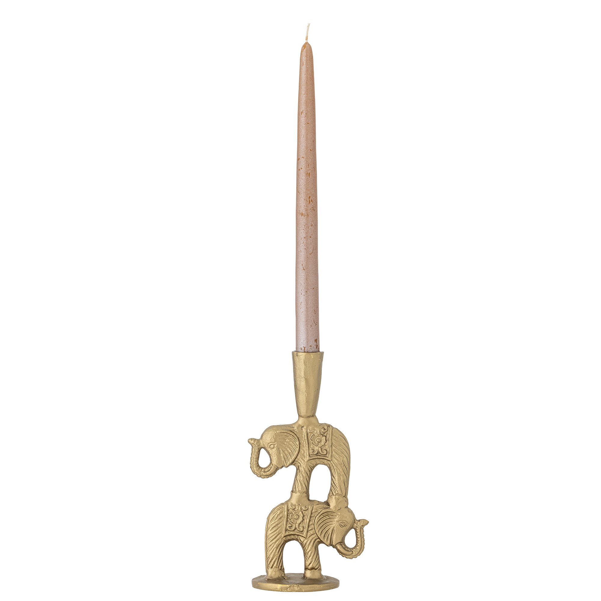 Jazz Candle Holder, Brass, Aluminum - Image 2