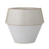 Zaki Flowerpot, White, Stoneware