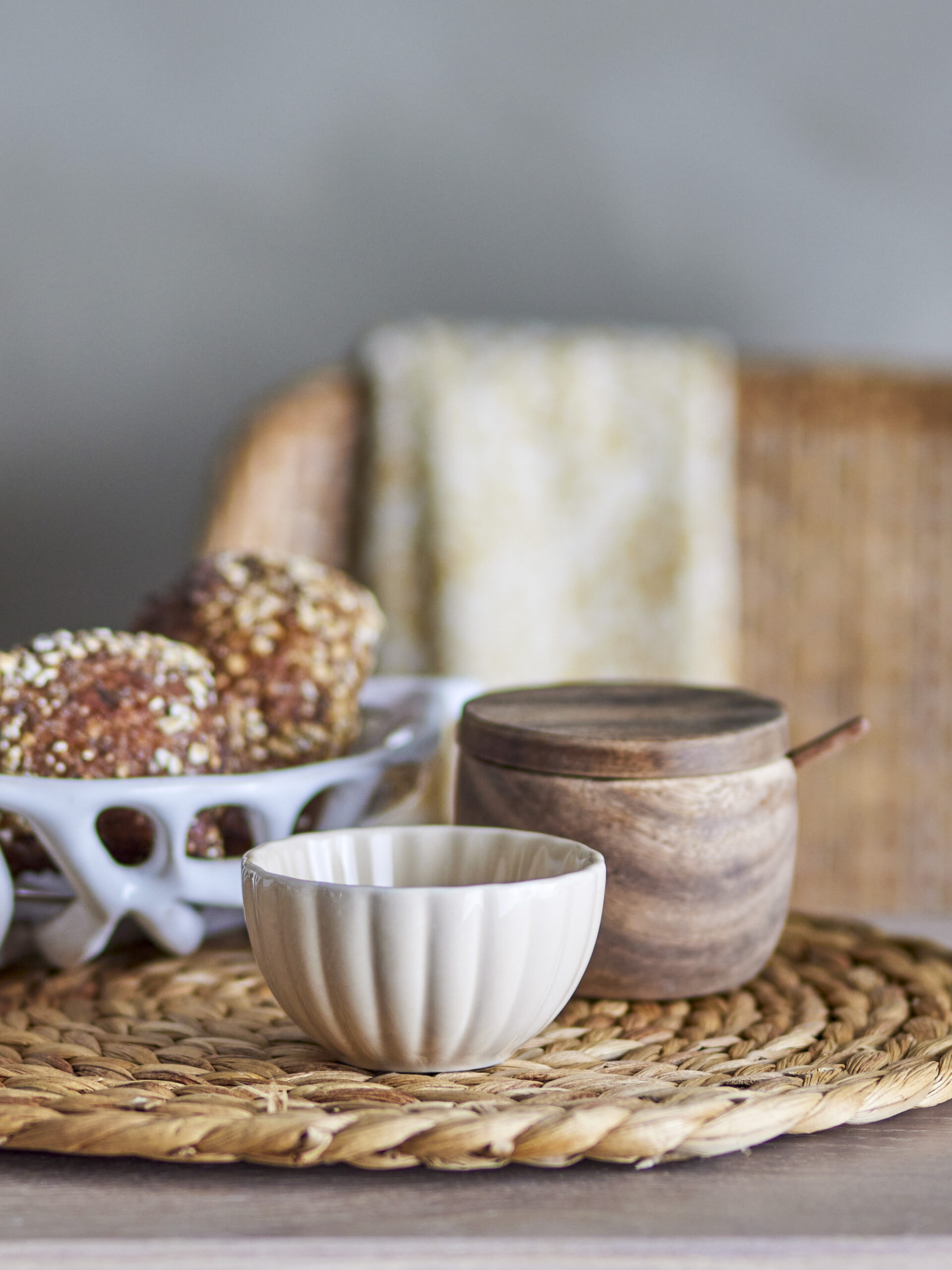 Latina Bowl, Nature, Stoneware - Image 3
