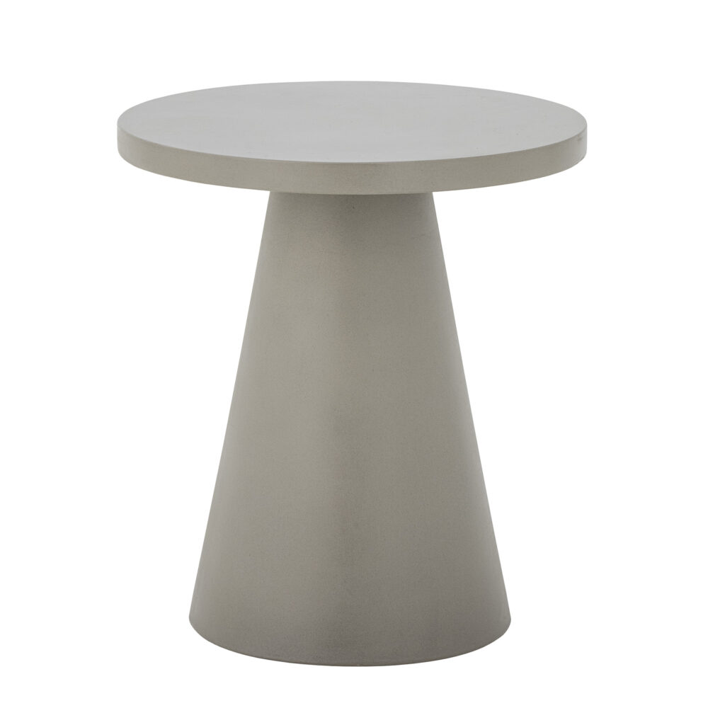 Ray Side Table, Grey, Fiber cement