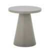 Ray Side Table, Grey, Fiber cement