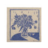 Tulips Napkin, Blue, FSC® Recycled, Paper
