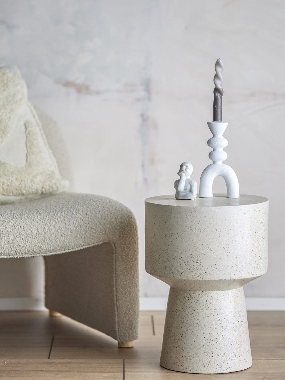 Basso Side Table, Nature, Resin - Image 3