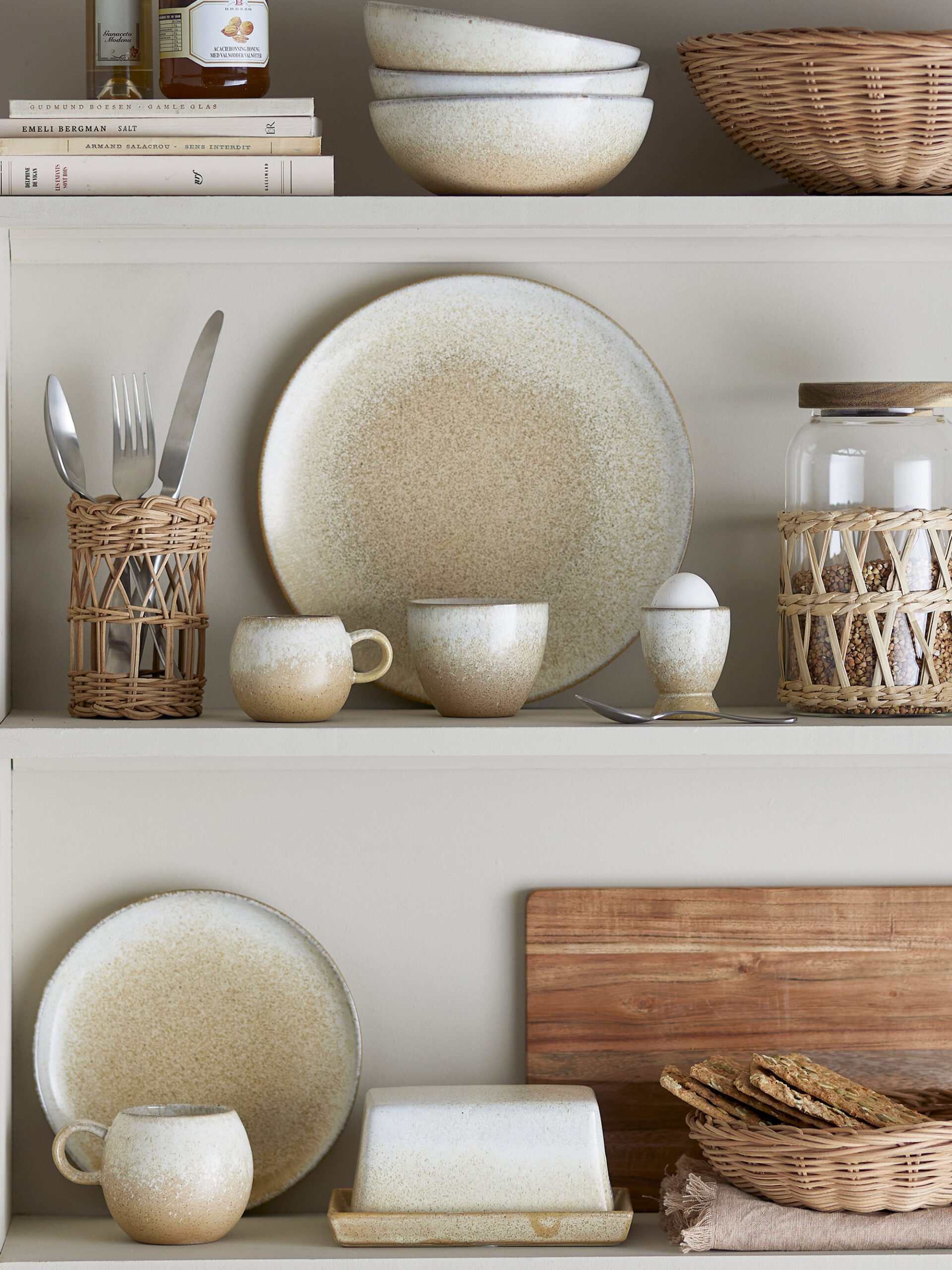 Paula Butter Box, Nature, Stoneware - Image 5