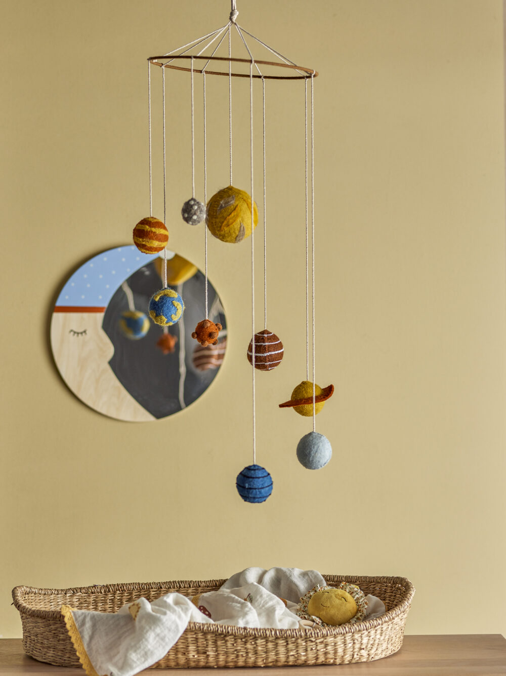 Space Mobile, Yellow, Wool - Image 2