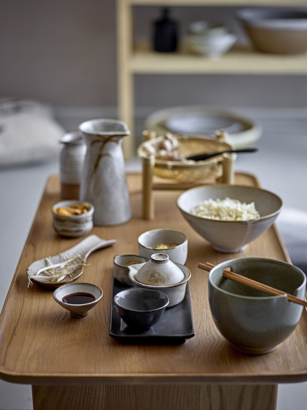 Masami Sushi Set, White, Stoneware - Image 3