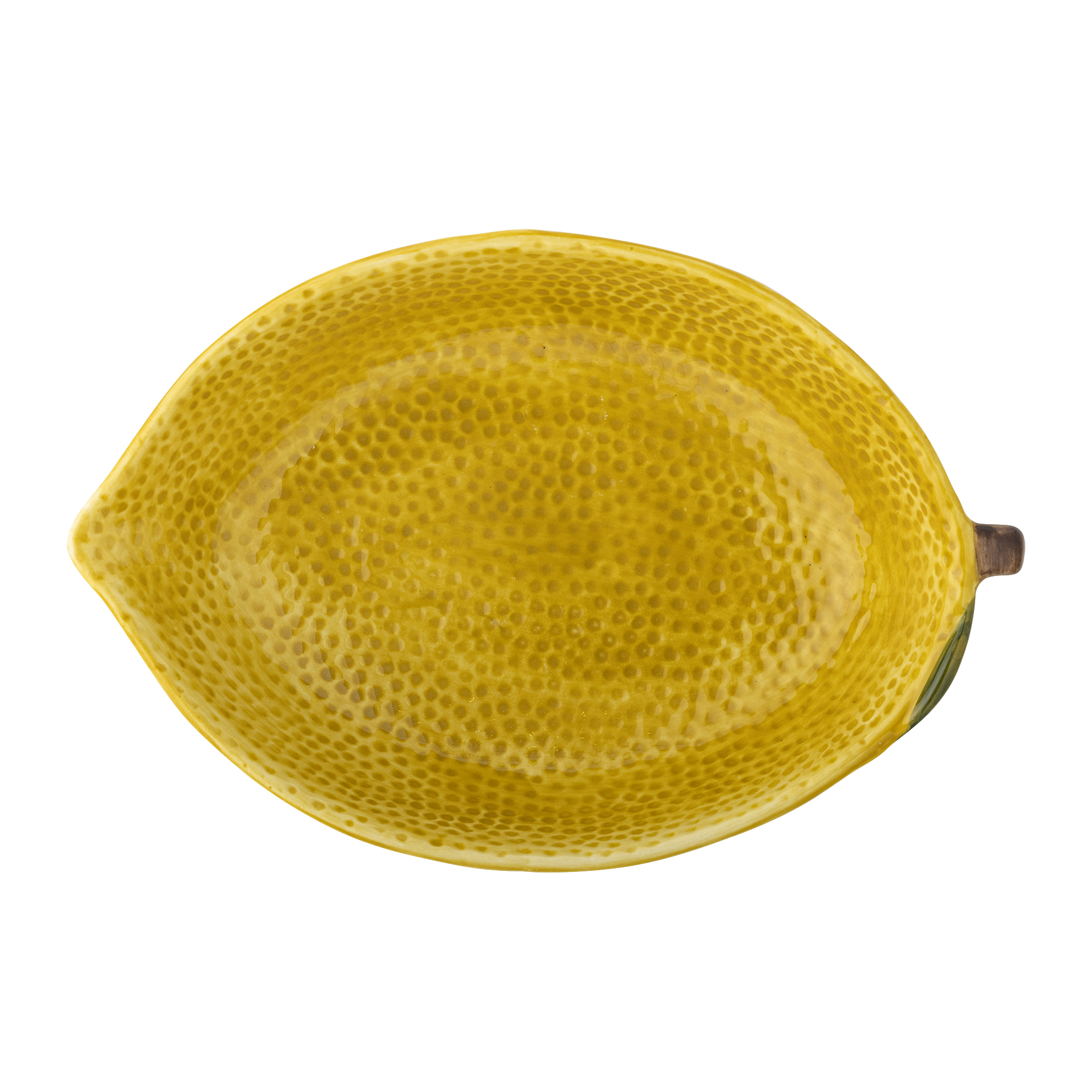 Limone Bowl, Yellow, Stoneware - Image 2