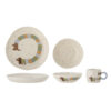 Charlie Tableware Set, Blue, Stoneware