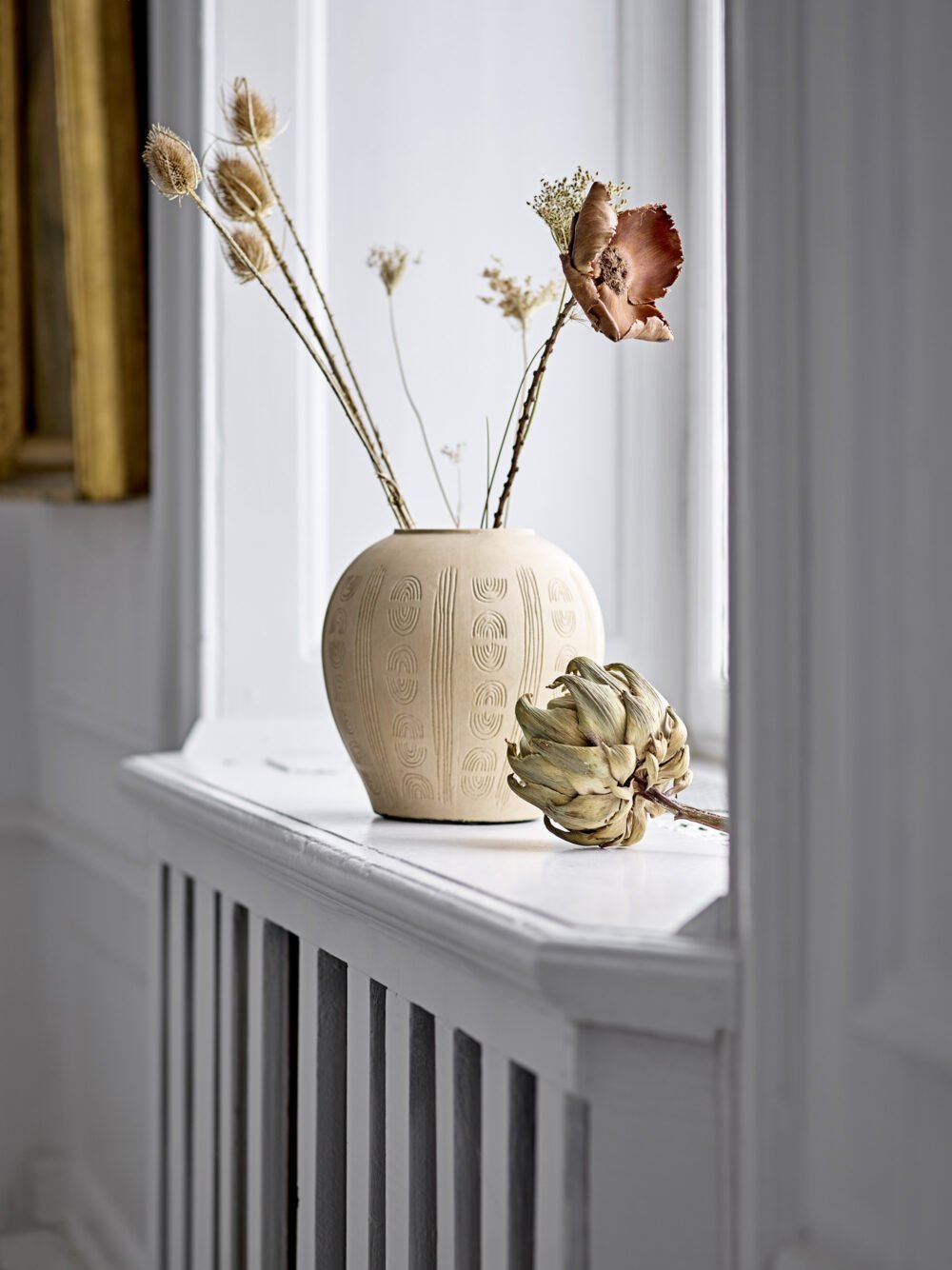 Taym Deco Vase, Nature, Terracotta - Image 2