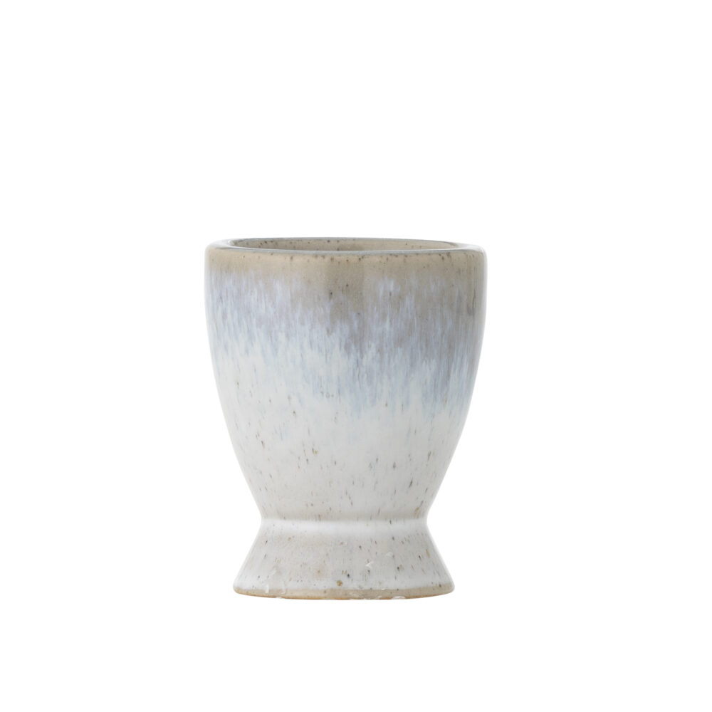 Paula Egg Cup, Blue, Stoneware