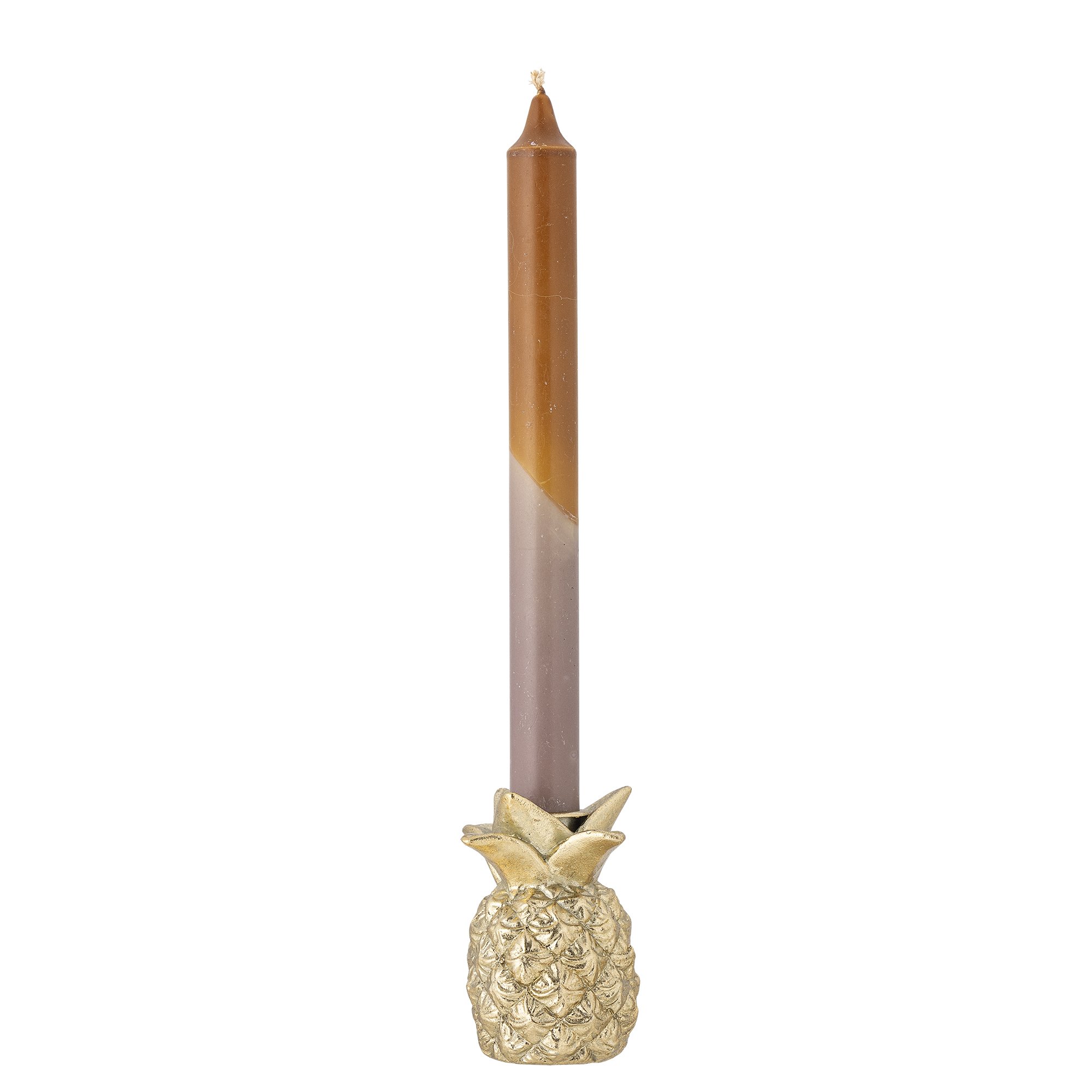 Aiea Candle Holder, Gold, Polyresin - Image 2