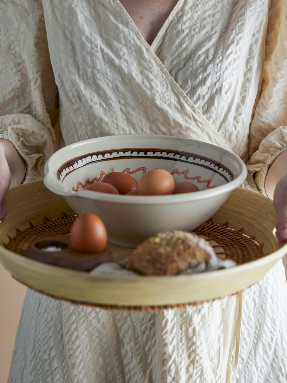 Heikki Bowl, Brown, Stoneware - Image 5