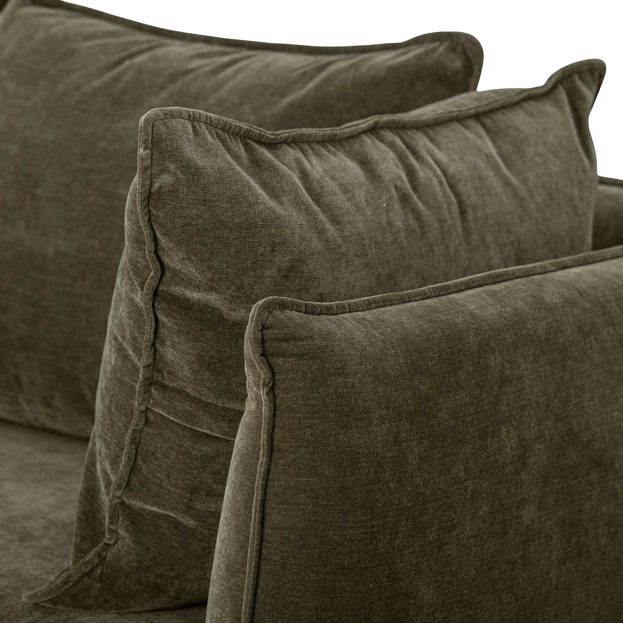 Austin Sofa, Green, Recycled Polyester - Image 2