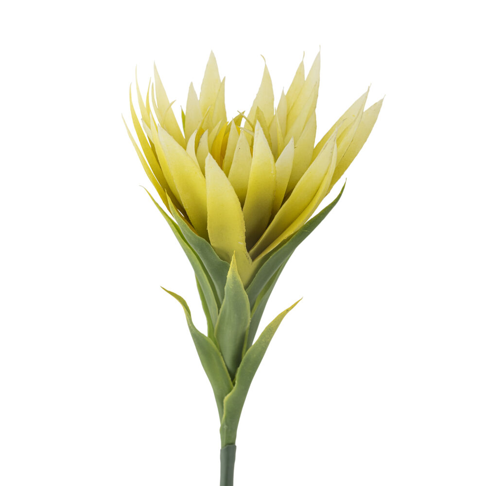 Lily Stem, Yellow, Artificial Flowers - Image 3