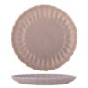 Latina Plate, Rose, Stoneware