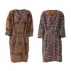Rieti Kimono, Brown, Upcycled