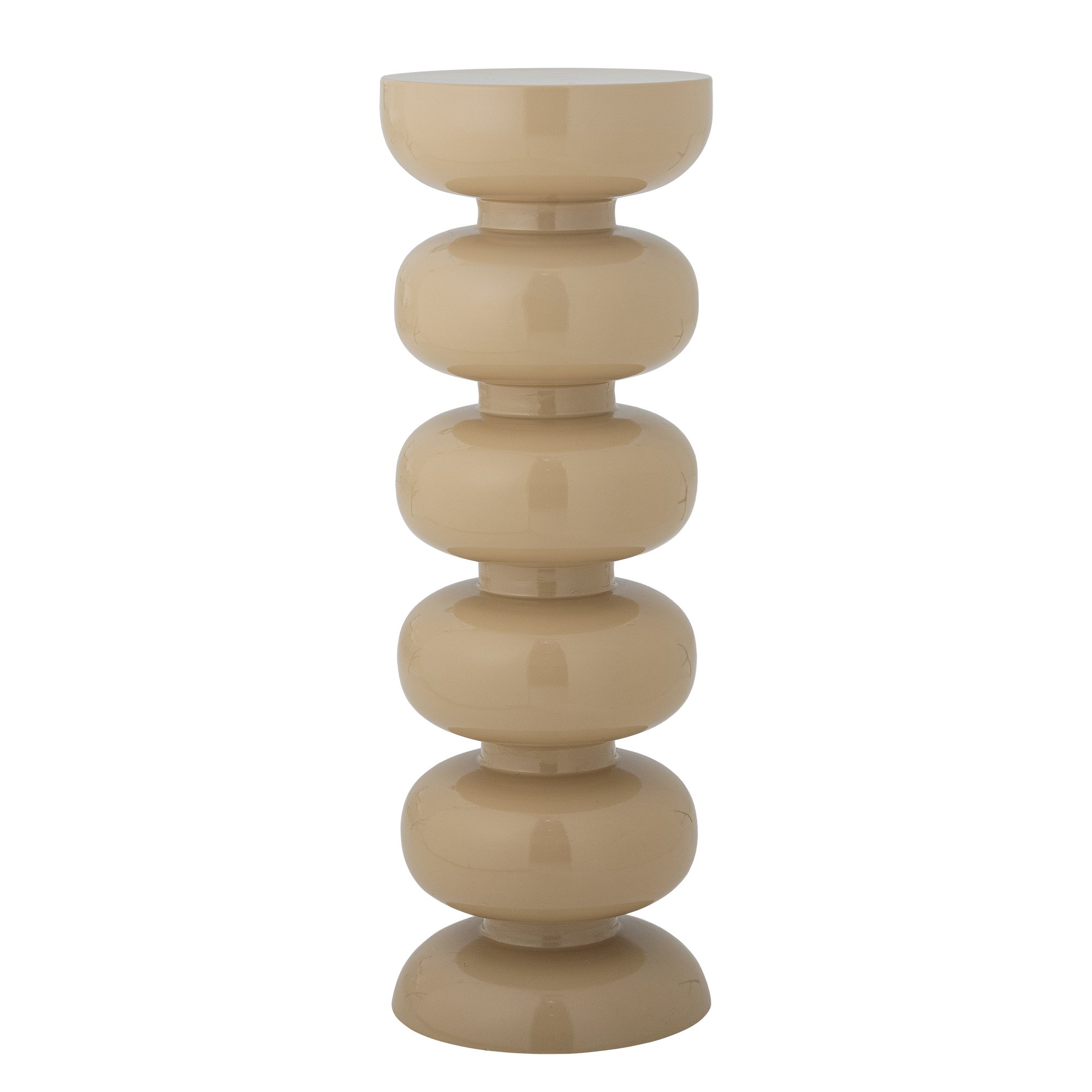 Alba Side Table, Brown, Metal