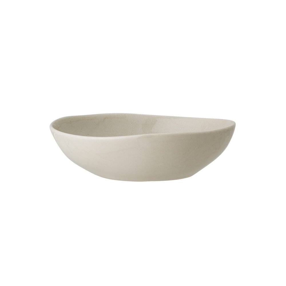 Bea Plate Deep, Nature, Stoneware - Image 3