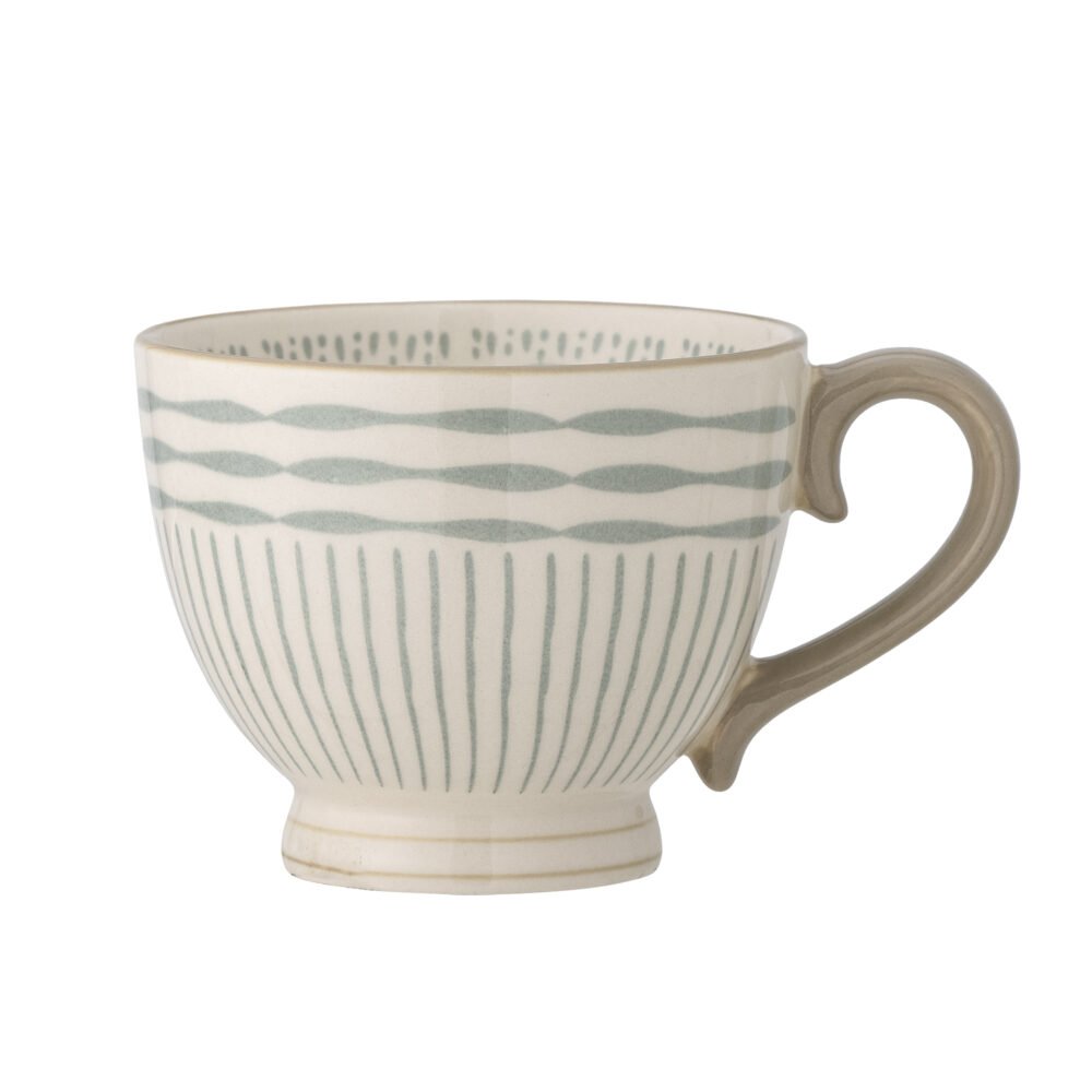 Maple Mug, Green, Stoneware