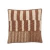 Cowes Cushion, Brown, Cotton OEKO-TEX®