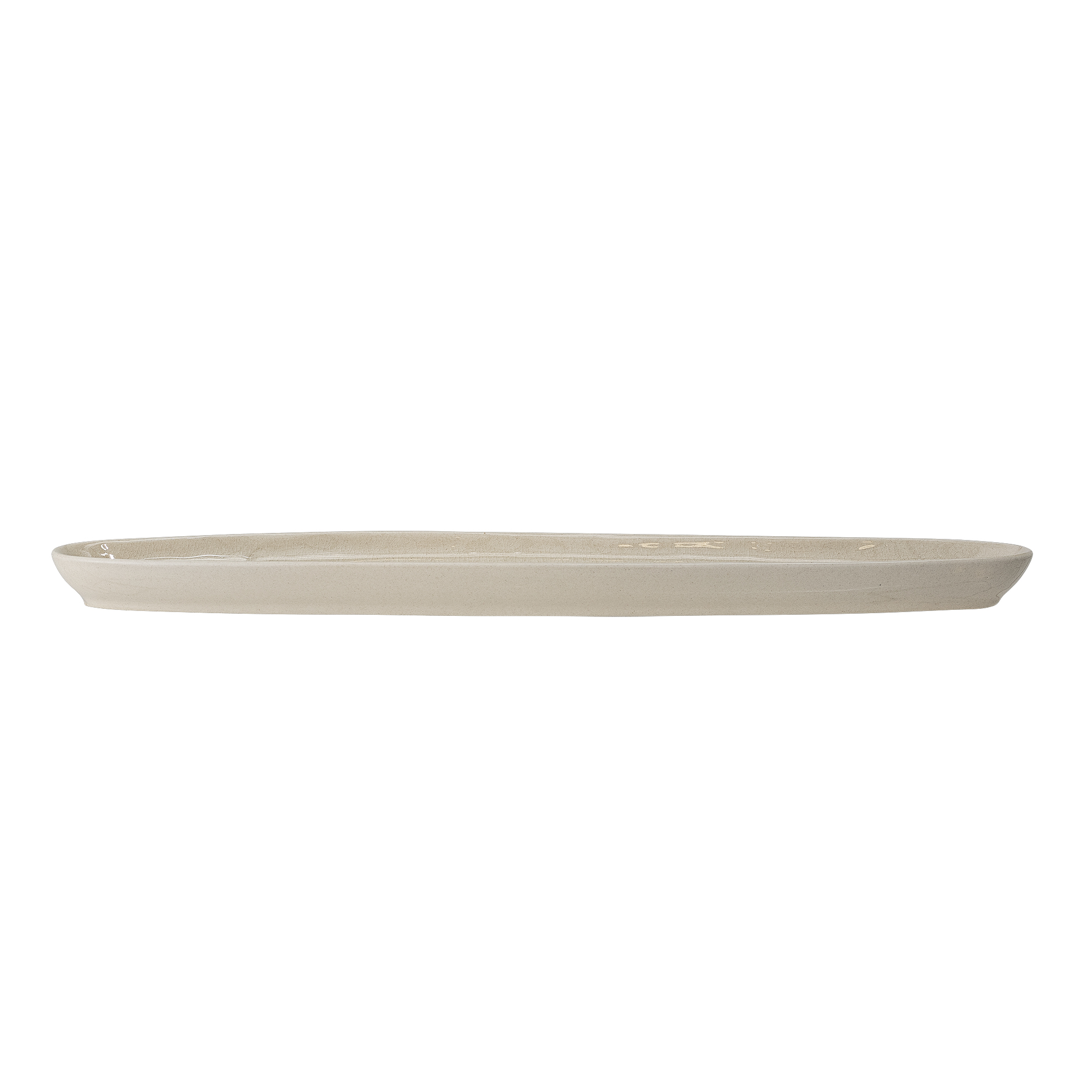 Bea Serving Plate, Nature, Stoneware - Image 2
