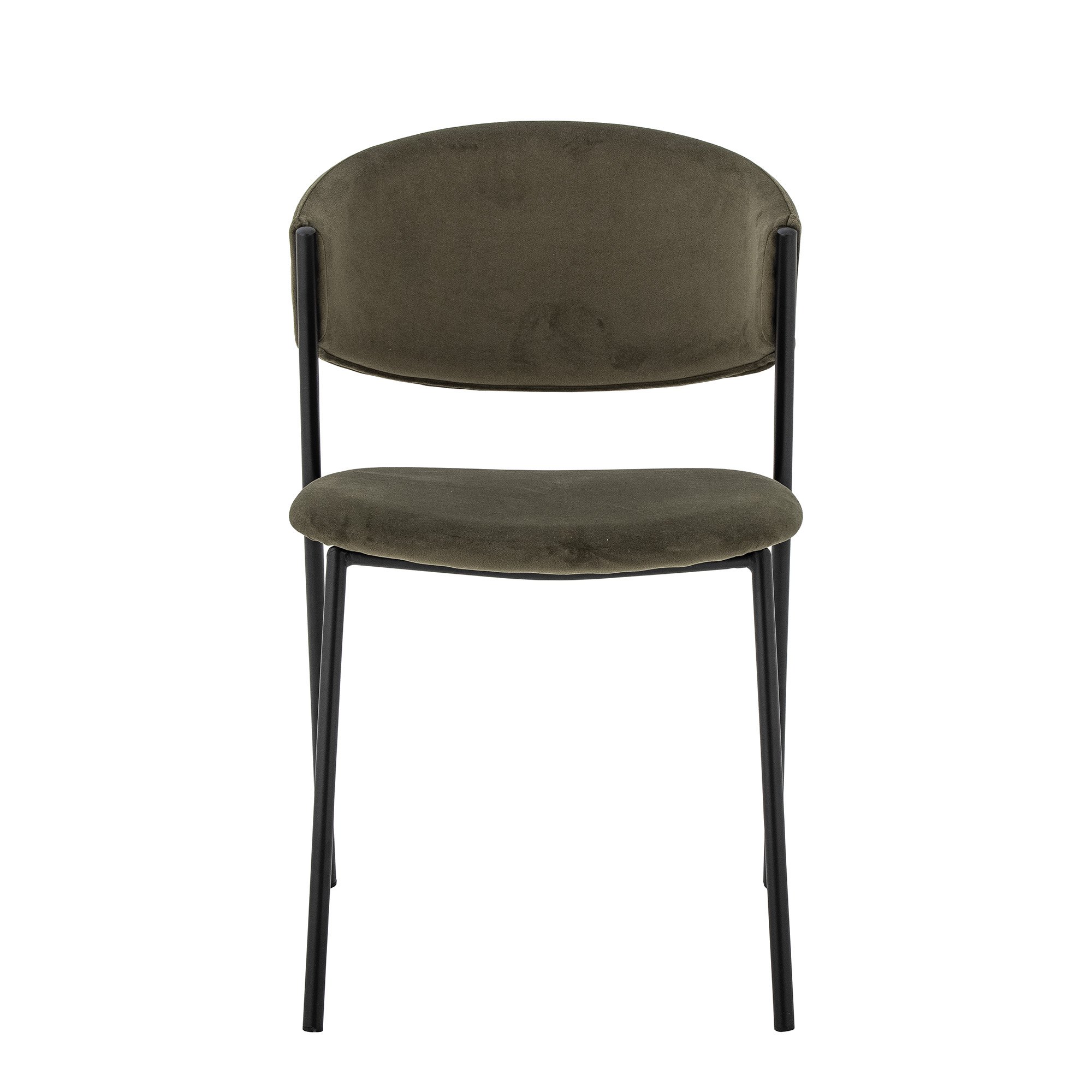 Marlo Dining Chair, Green, Recycled Polyester - Image 3