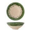 Moez Bowl, Green, Stoneware