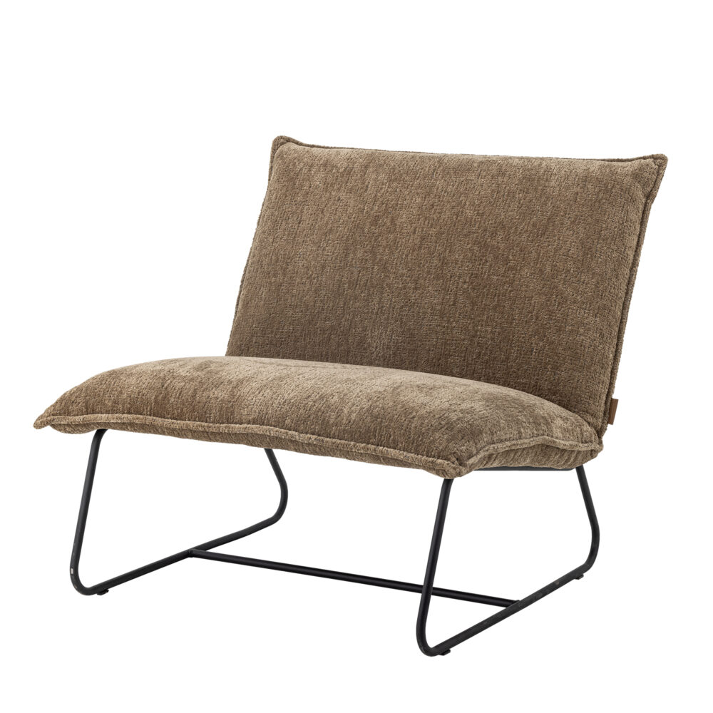 Cape Lounge Chair, Brown, Recycled Polyester