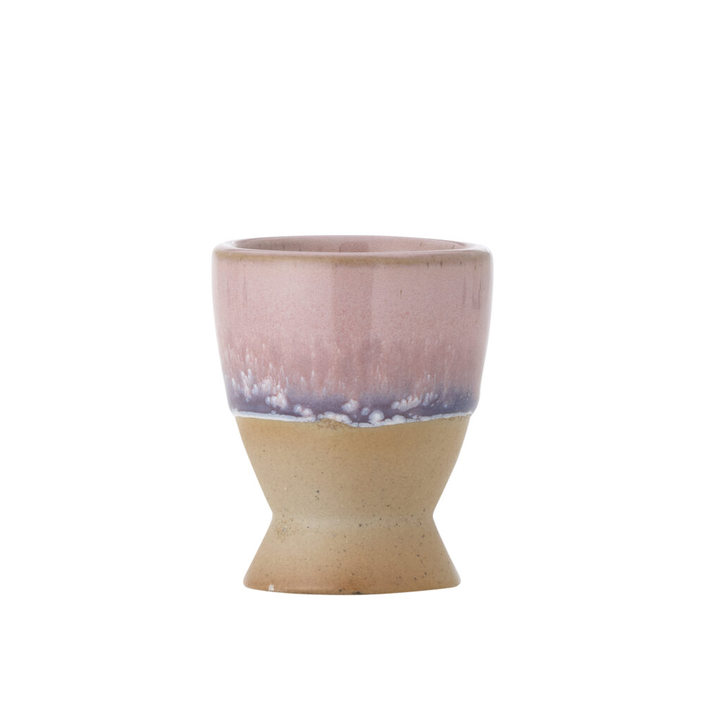 Paula Egg Cup, Rose, Stoneware