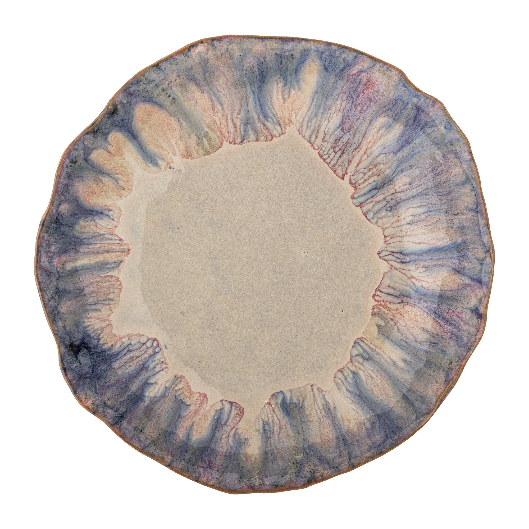 Amalia Bowl, Blue, Stoneware - Image 2