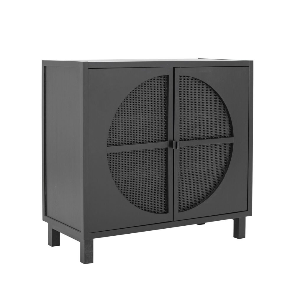 Trento Cabinet, Black, Gmelina wood - Image 3