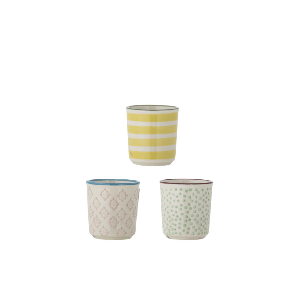 Patrizia Egg Cup, Yellow, Stoneware