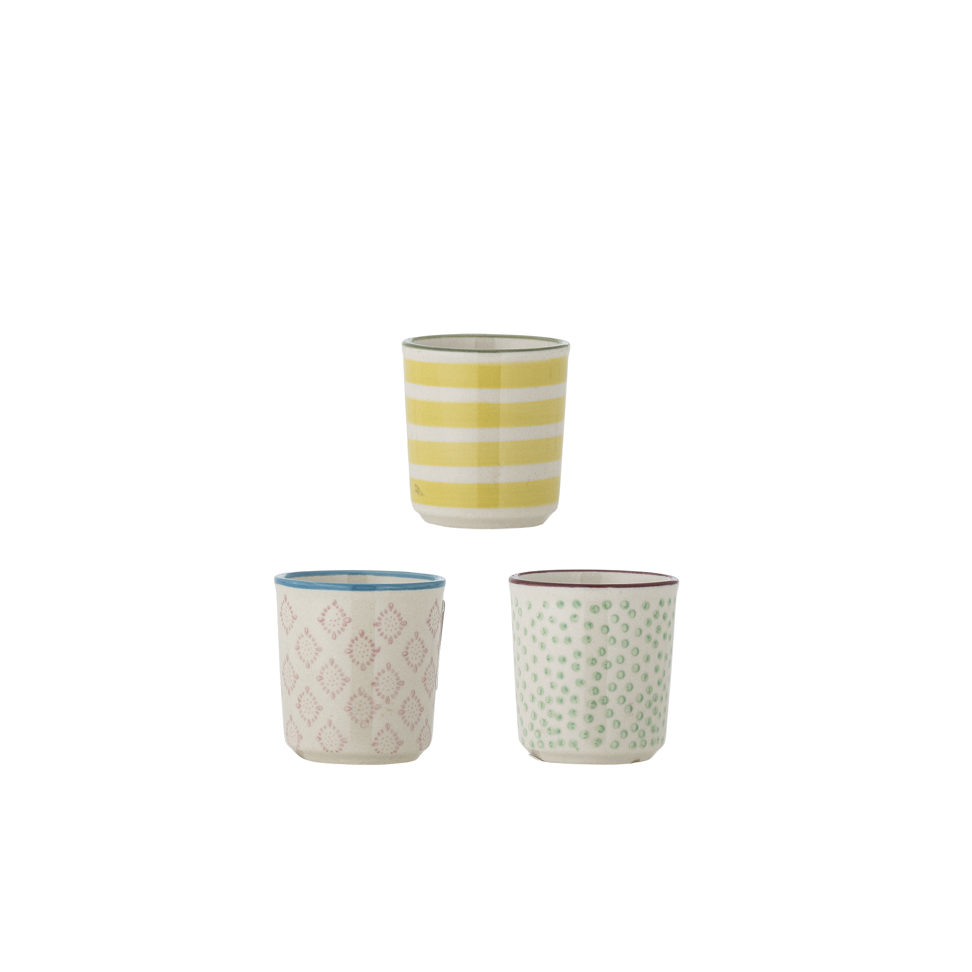 Patrizia Egg Cup, Yellow, Stoneware