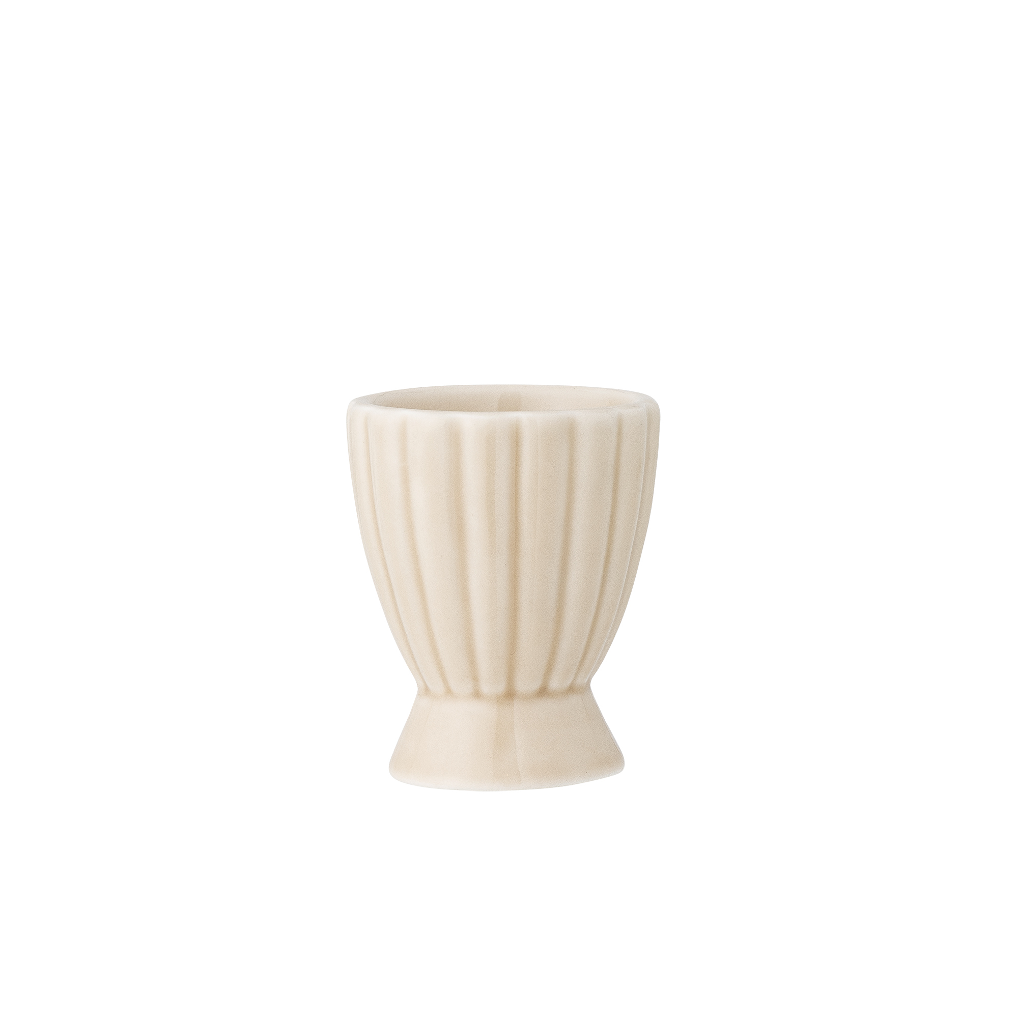Latina Egg Cup, Nature, Stoneware