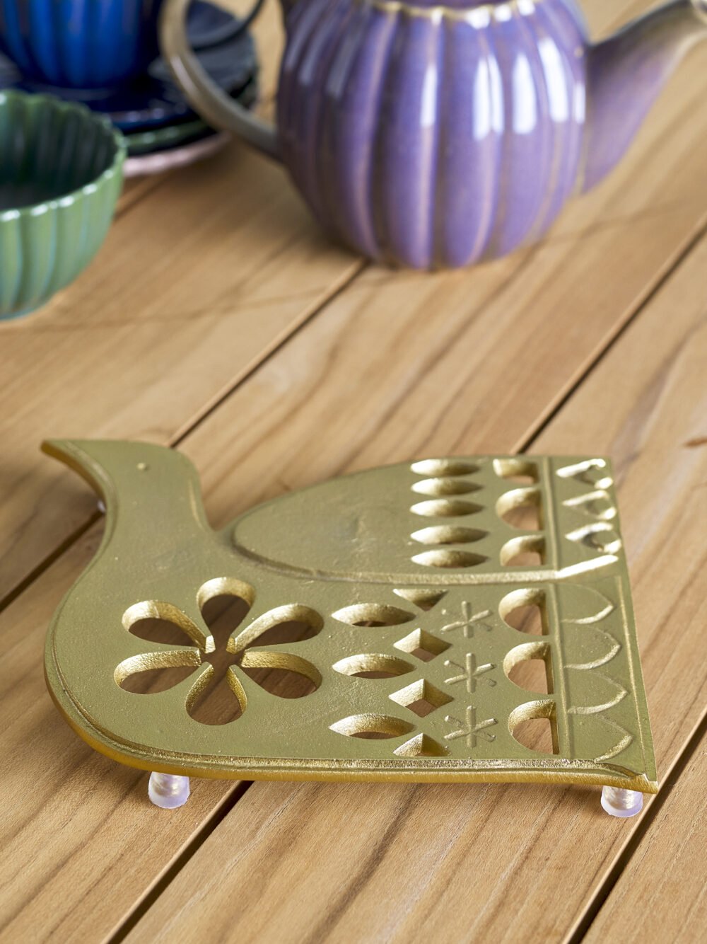 Lonela Trivet, Gold, Aluminum - Image 4