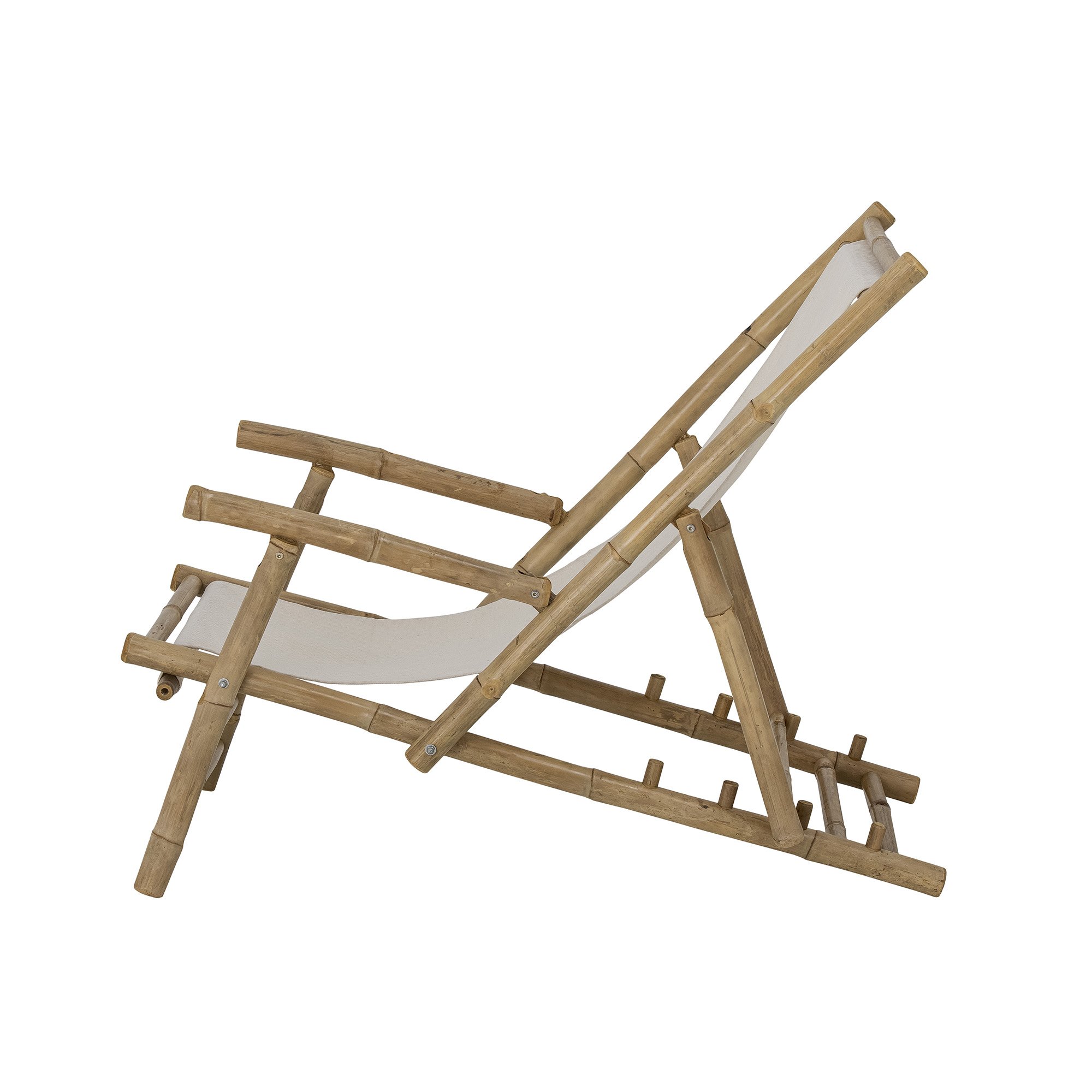 Korfu Deck Chair, Nature, Bamboo - Image 4