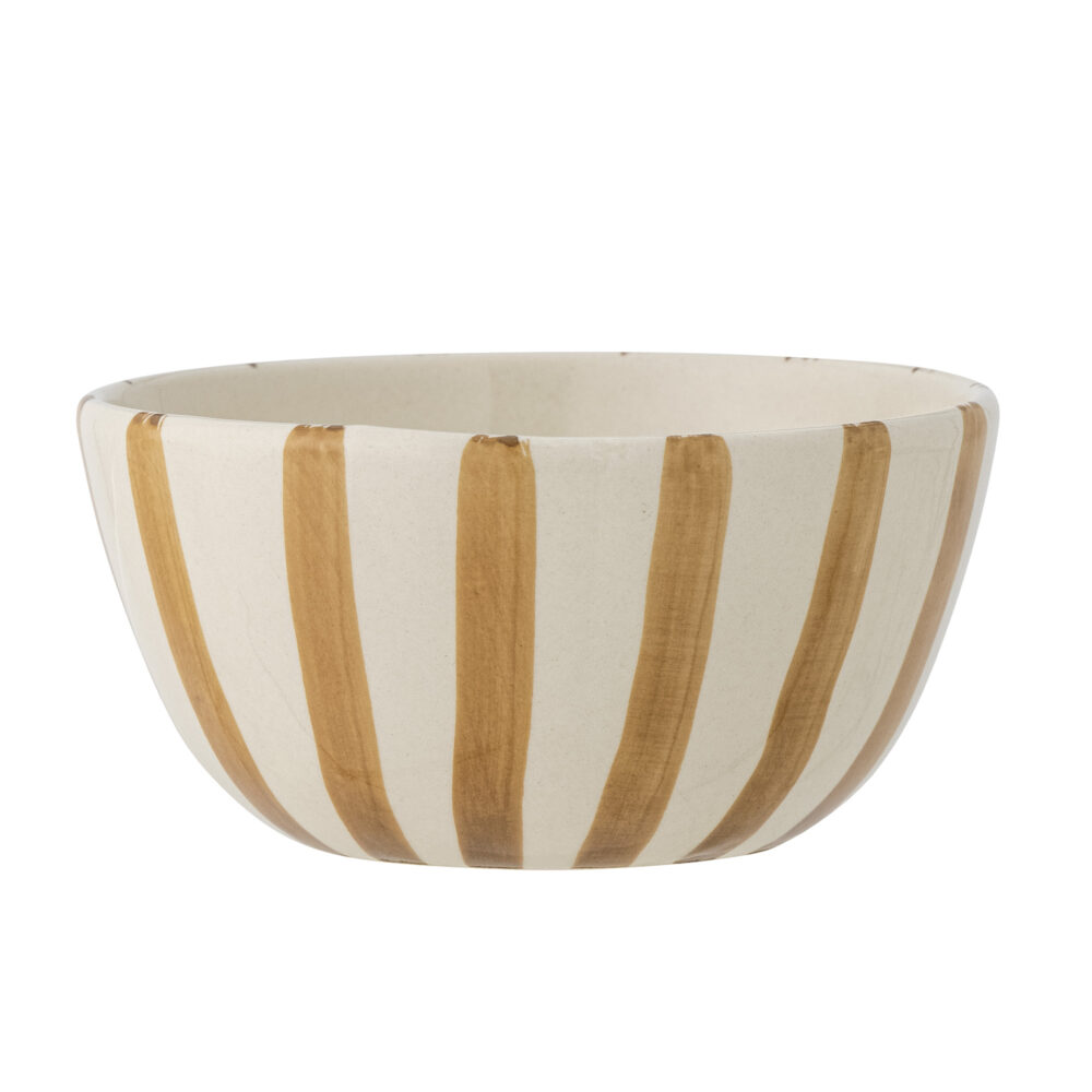 Begonia Bowl, Brown, Stoneware