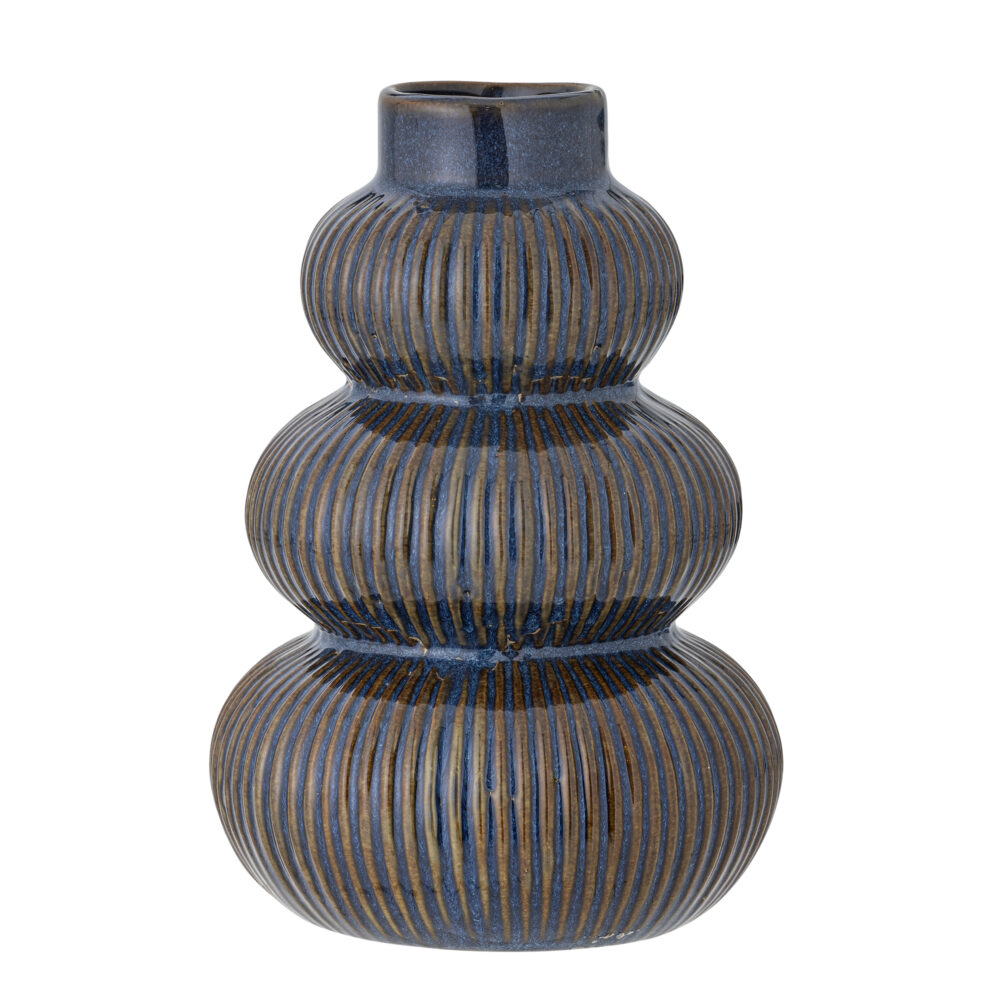 Myrtle Vase, Blue, Stoneware
