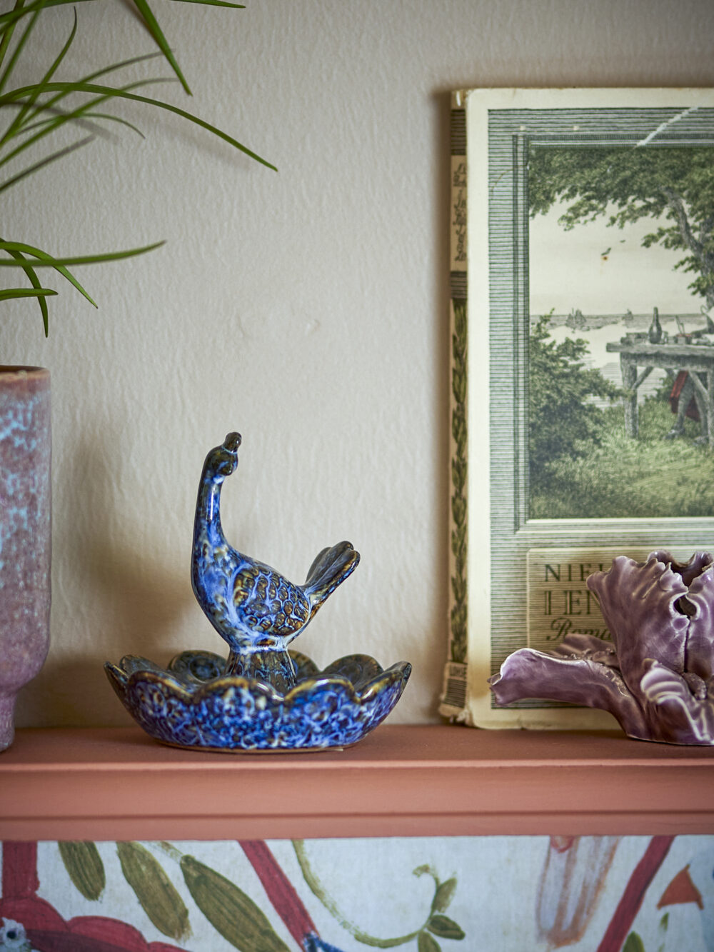 Kali Bowl, Blue, Stoneware - Image 3
