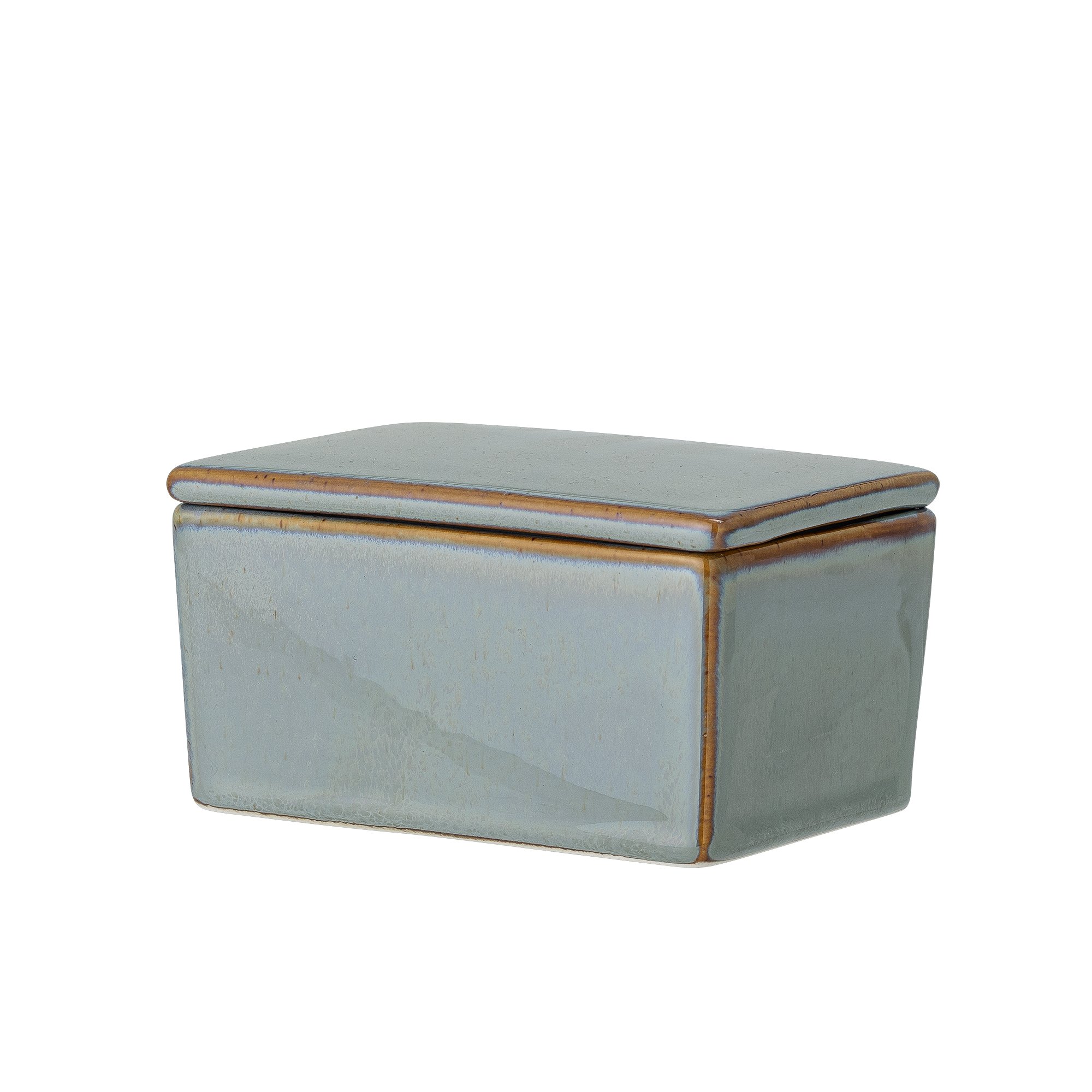 Pixie Butter Box, Green, Stoneware - Image 3