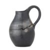 Alvena Vase, Brown, Stoneware