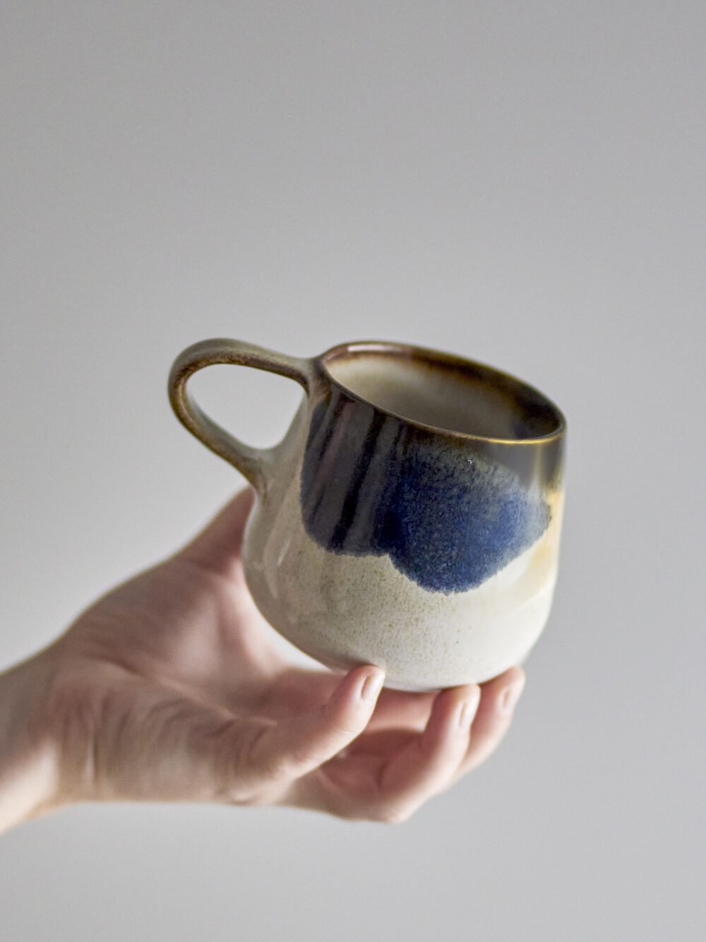 Jules Cup, Grey, Stoneware - Image 4