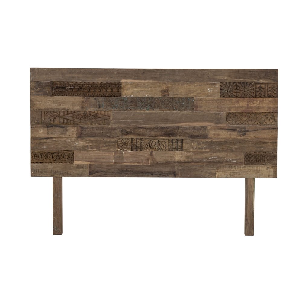 Rilo Headboard, Brown, Reclaimed Wood